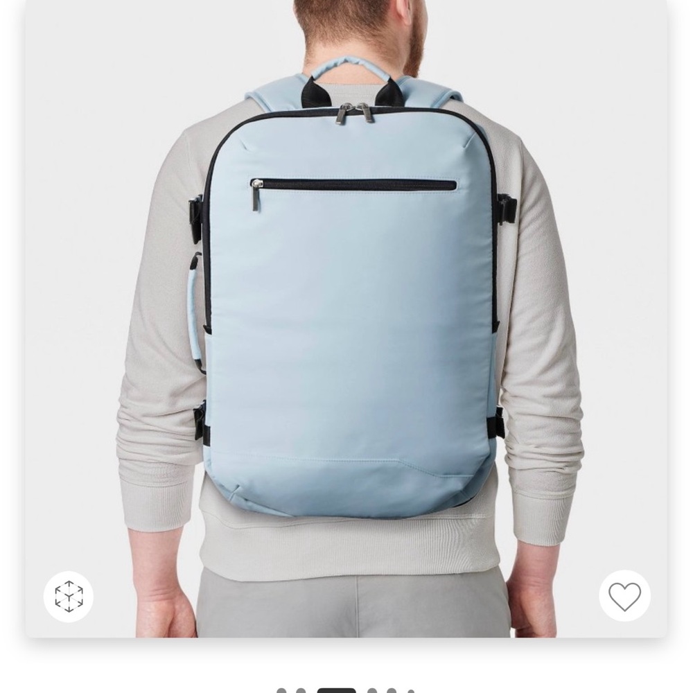 Open Story Blue Travel Backpack - Picture 2 of 6
